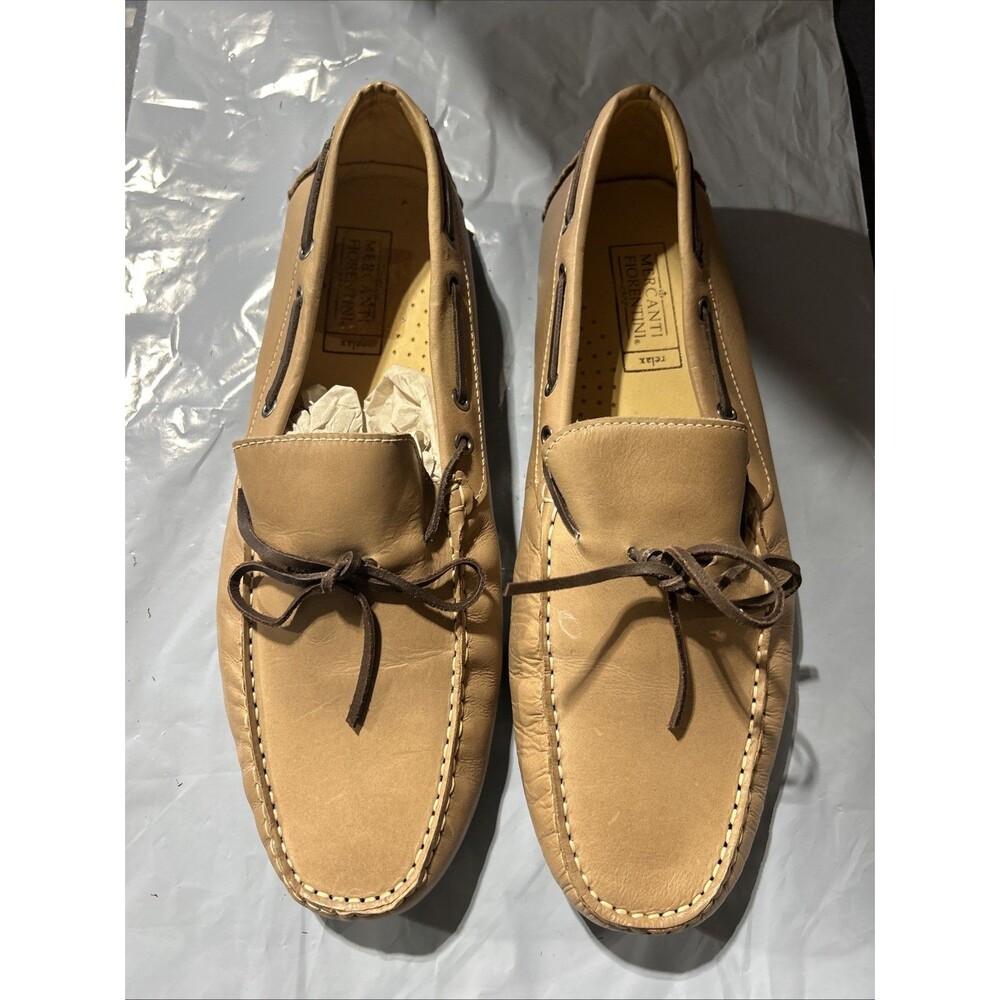 mercanti fiorentini mens shoes Size 13 Black Loafer